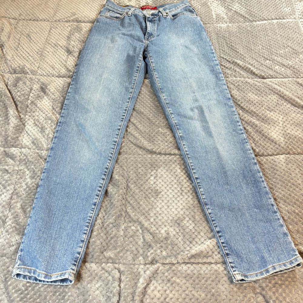 Vintage Y2K Levis 512 Light Blue Classic Slim Stretch Tapered Leg Women's Jeans